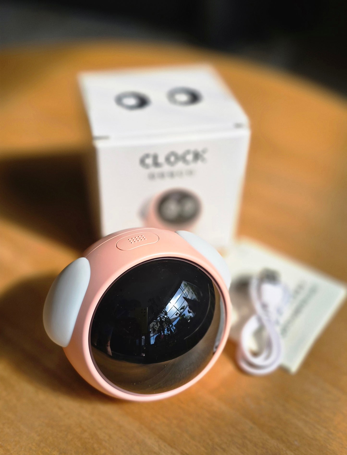 Emoji Wecker – Digitalwecker mit LED-Anzeige, Akku & Nachtlicht