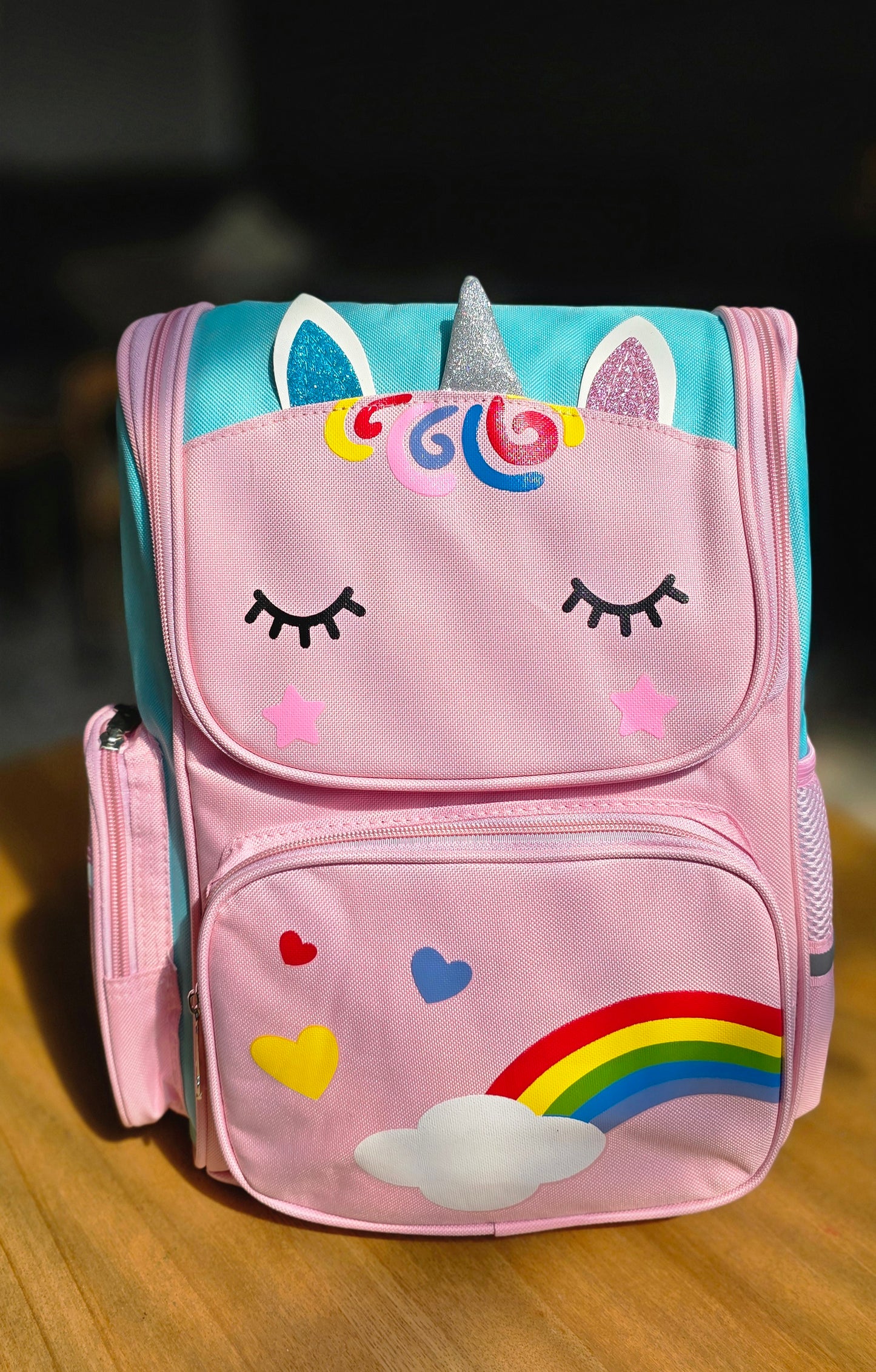 Kinder Rucksack Einhorn – Leicht, Atmungsaktiv & Wasserabweisend