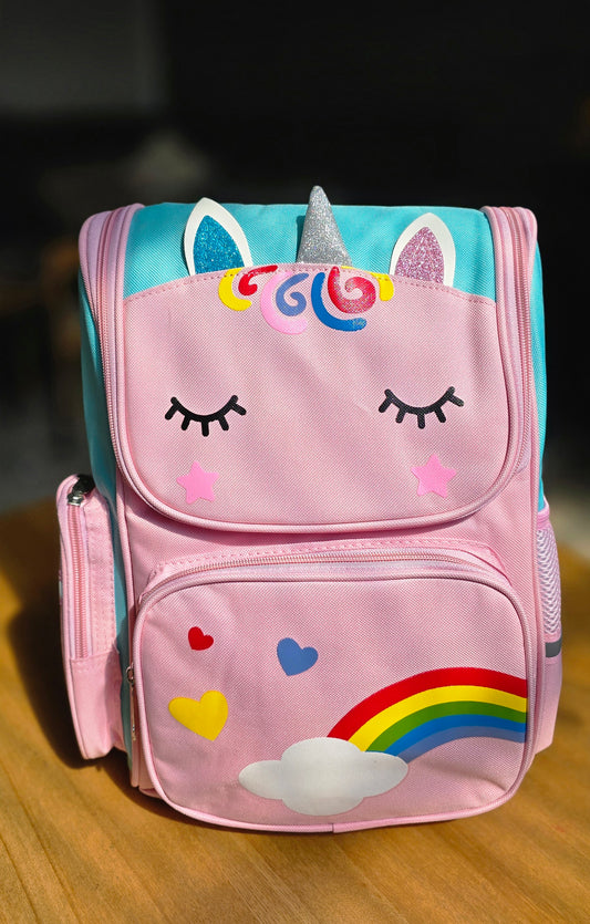 Kinder Rucksack Einhorn – Leicht, Atmungsaktiv & Wasserabweisend