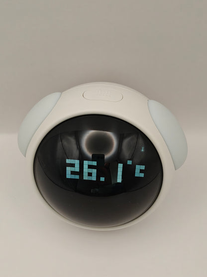 Emoji Wecker – Digitalwecker mit LED-Anzeige, Akku & Nachtlicht