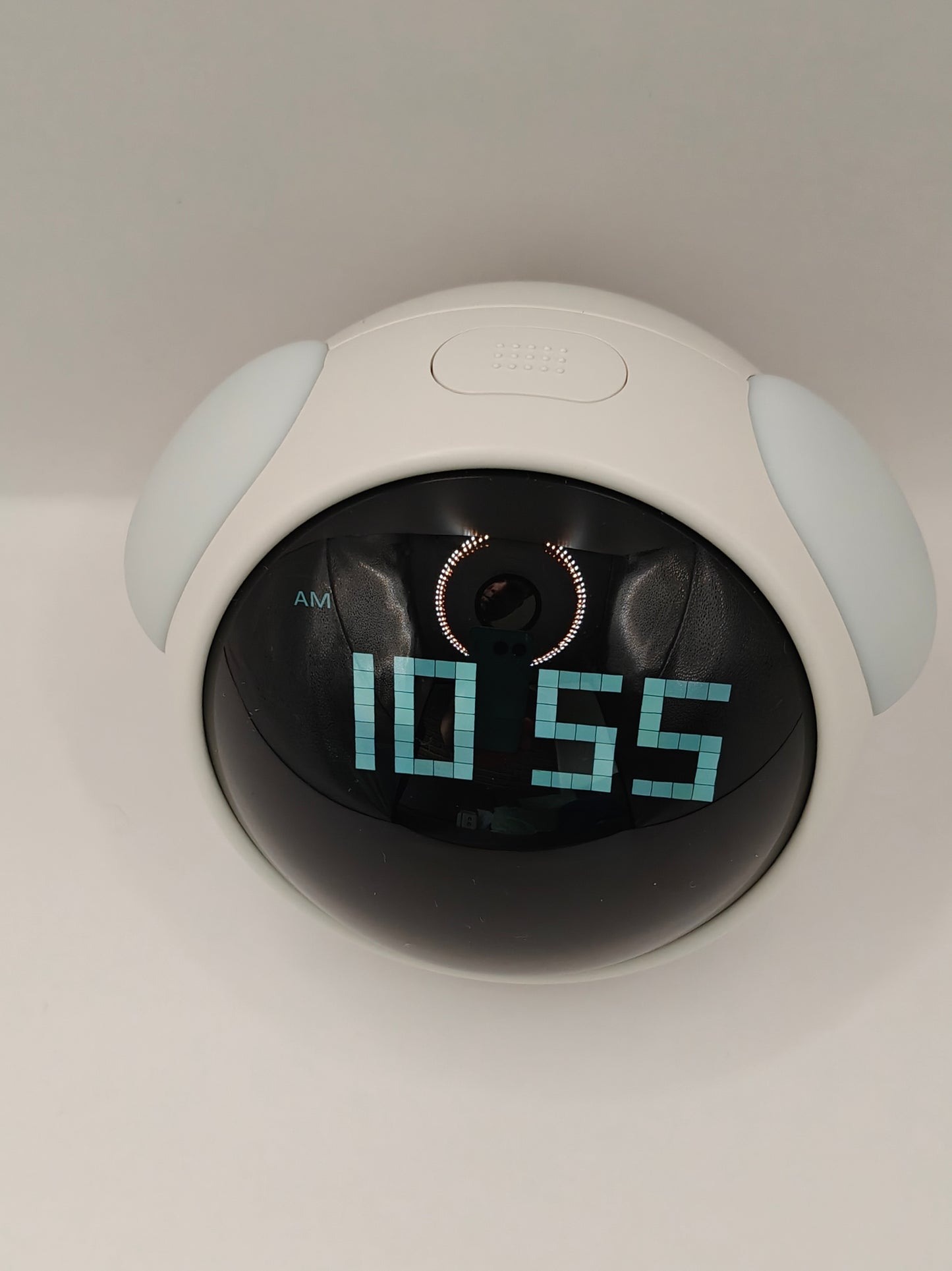 Emoji Wecker – Digitalwecker mit LED-Anzeige, Akku & Nachtlicht