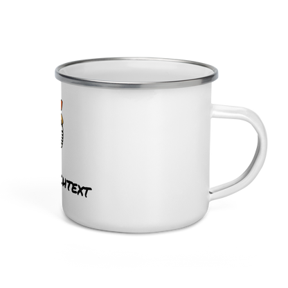 Kaboom Emaille-Tasse – Robuster Becher für Rettungsdienst, Pflege & Ärzte